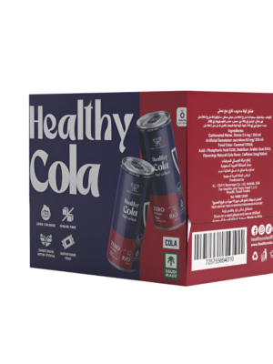 هيلثي كولا مشروب غازي كولا شرينك 6 حبات