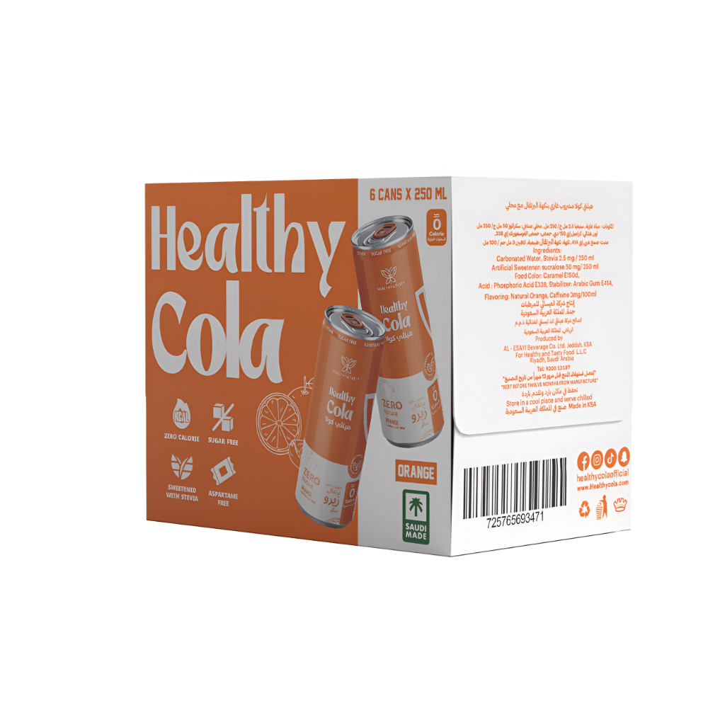 Healthy Cola Orange Pack of 6
